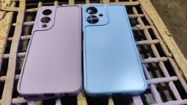 Soft-touch coating on mobile back covers